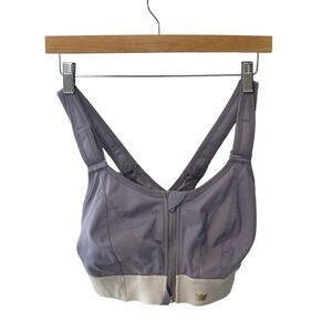 SHEFIT ULTIMATE SPORTS BRA® High Impact size 1Luxe XL Purple Gold GUC Adjustable
